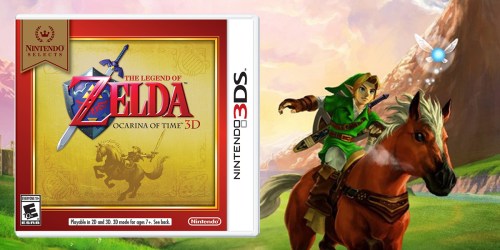 The Legend of Zelda Ocarina of Time 3D for Nintendo 3DS Only $15 (Regularly $19.99)