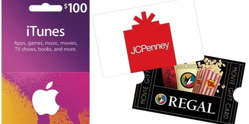 $100 iTunes Gift Card ONLY $85 Delivered w/ Free 2-Day Shipping & More Gift Card Deals