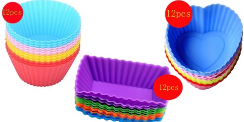 Amazon: 36 Silicone Cupcake Liners ONLY $6.99