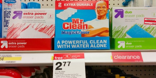 Target: Mr. Clean Magic Erasers 2 Packs Only $1.15 Each After Gift Card Offer