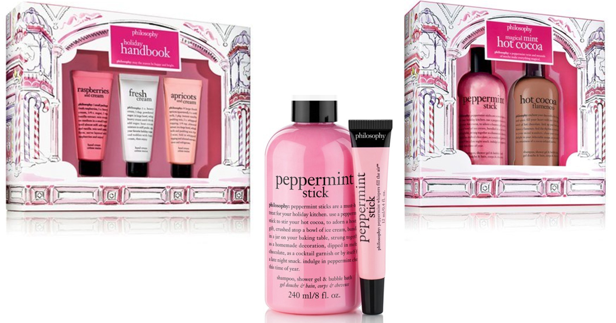 Nordstrom Philosophy Gift Sets + 3 FREE Samples ONLY 10 Shipped