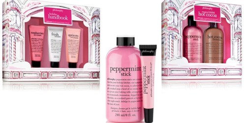 Nordstrom: Philosophy Gift Sets + 3 FREE Samples ONLY $10 Shipped (Regularly $20)