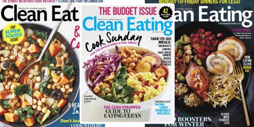 Clean Eating Magazine As Low As $9.75 Per Year