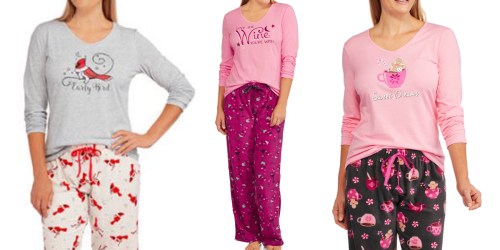 Walmart: Women’s 2-Piece Sleepwear Sets Only $8.50 (Regularly $16.92)