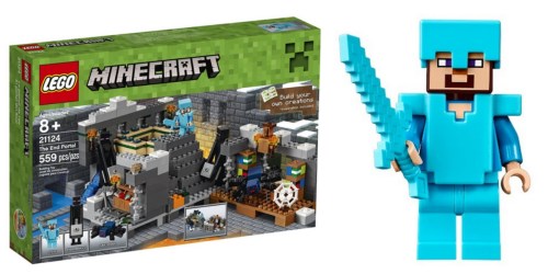 Walmart: LEGO Minecraft The End Portal Set ONLY $32.82 (Regularly $59.99)