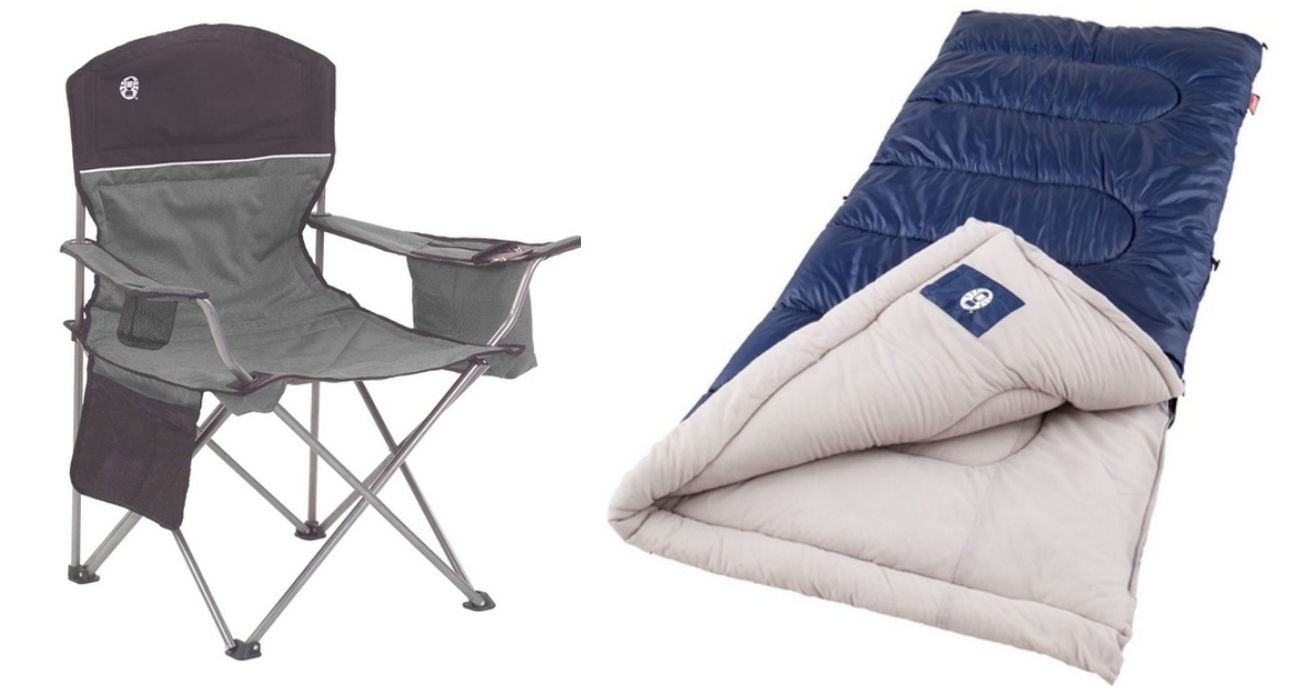Amazon BIG Savings on Highly Rated Coleman Chair & Sleeping Bag (Today