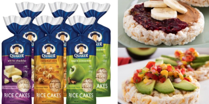 Amazon: 6 Packages of Rice Cakes Only $9.59 Shipped (Just $1.60 Per Pack)