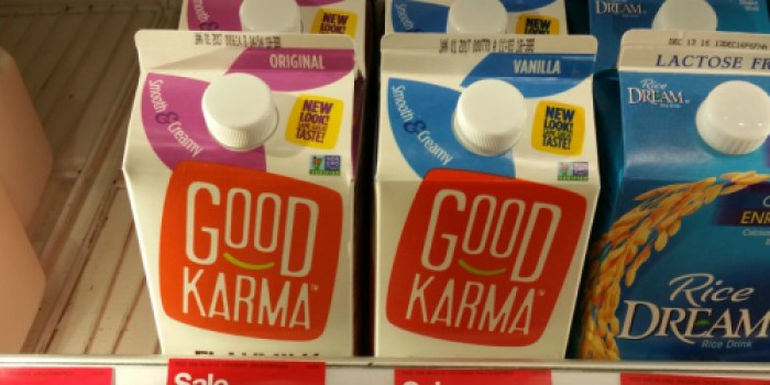 Target: Good Karma FlaxMilk Cartons Only 99¢