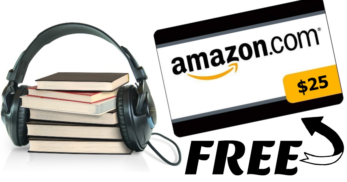 No Brainer! FREE $25 Amazon Credit For Prime Members (Just Join Audible for $14.95)