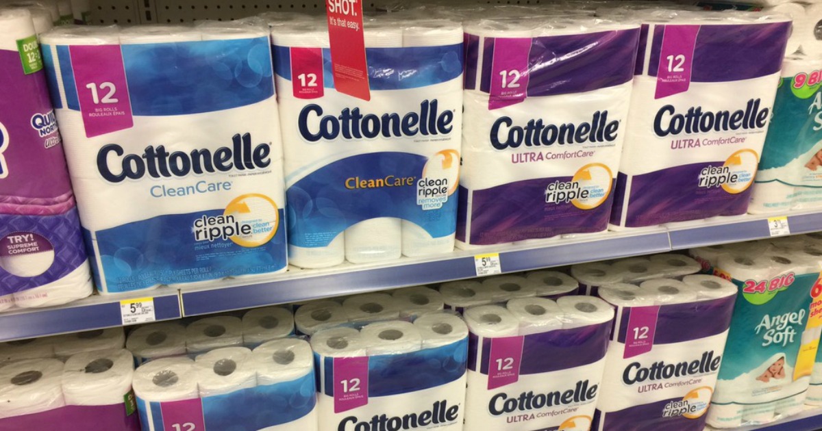 Walgreens *HOT* Cottonelle Toilet Paper 12Packs Only 1.99 (Starting