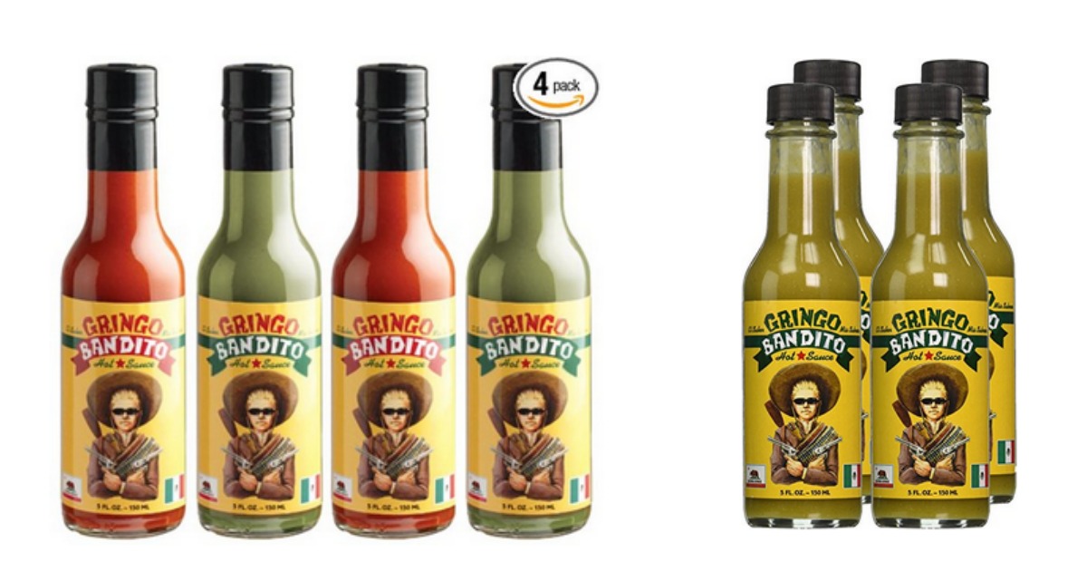 Amazon Highly Rated Gringo Bandito Hot Sauce Variety 4Pack Only 12.