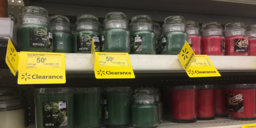Walmart Clearance: Candles Starting At Only 50¢ & MUCH More