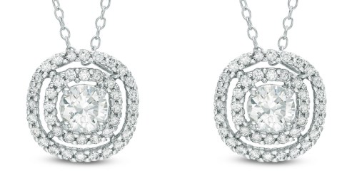 Zales: Sapphire Sterling Silver Pendant Only $24.99 (Regularly $99) + Free 2-Day Shipping