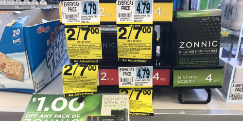 Rite Aid: Zonnic Stop Smoking Gum Only $1 Per Pack After Plenti Points (Regularly $4.79 Each)