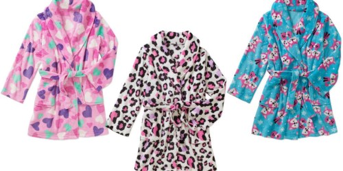 Walmart: Girls’ Plush Robes Only $5 (Regularly $12.97)