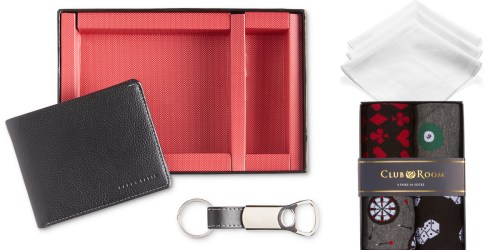 Macys.com: 25% Off Select Men’s Items = Nice Deals On Accessories – Great Valentine’s Day Gift Ideas