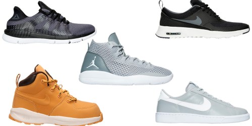 Finish Line: 60% Off Nike & Reebok Shoes = Men’s Air Jordan Off Court Shoes Only $49.98 & More