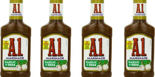 Amazon: A.1. Marinade 6-Pack $3.24 – Only 54¢ Each (Ships w/ $25 Order)