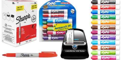 Amazon: EXPO Low-Odor Dry Erase Markers 12-Count Only $7.99 + More Deals