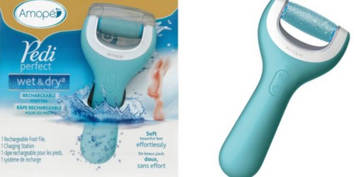Amazon: Amopé Pedi Perfect Wet & Dry Electronic Foot File Only $25.85 (Regularly $69.99)