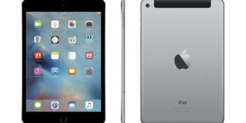 BestBuy.com: Apple iPad mini 4 Wi-Fi + Cellular 64GB Only $379.99 Shipped (Regularly $579.99)