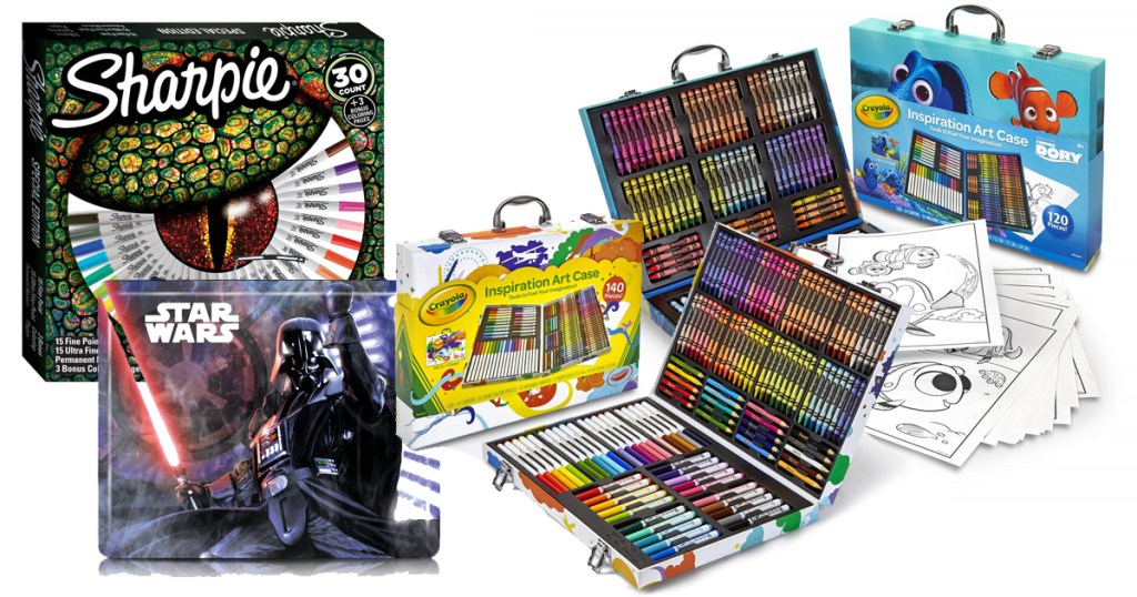 Crayola, Sharpies, Star Wars Art Activity Kits