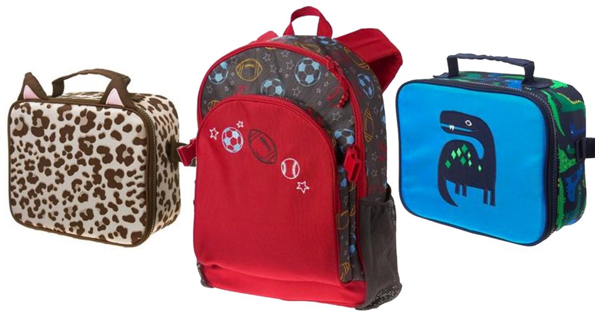 Gymboree backpack 2025 and lunchbox