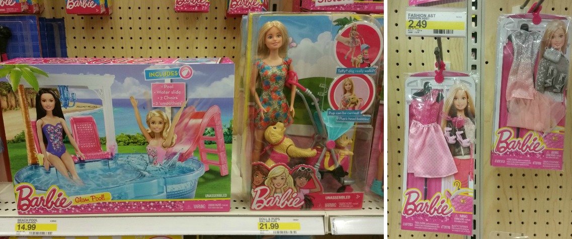 barbie glam pool target