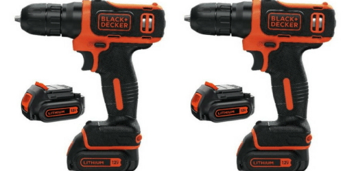 Walmart Clearance: Black & Decker Cordless Drill Possibly Only $25 (Regularly $63.84)