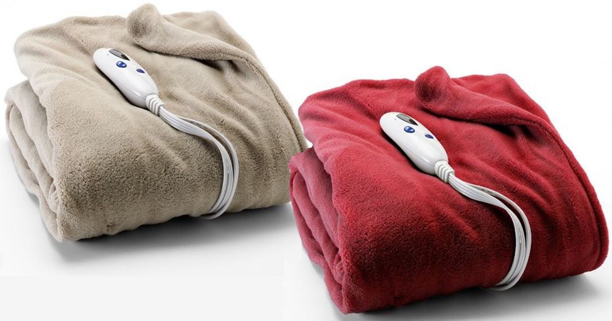 Kohl’s Cardholders Biddeford Heated Plush Throw Only 21.41 Shipped