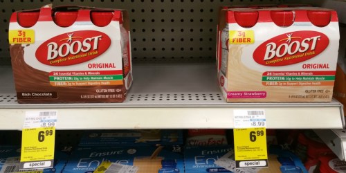 $3/1 Boost Nutritional Product Coupon = 6-Pack Shakes $1.49 Each at CVS (+ Target & More Deals)