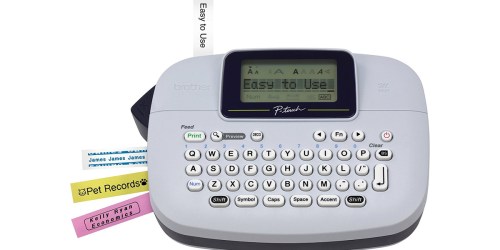 Brother P-Touch Personal Label Maker Only $8.49 (Regularly $29.99)