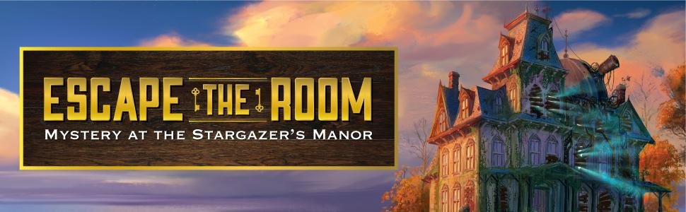 Escape The Room Stargazer S Manor Board Game Only 9 99