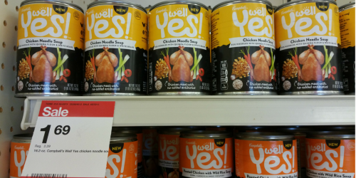 Target: TWO Campbell’s Well Yes! Soups Only 91¢ (Just 46¢ Each!)