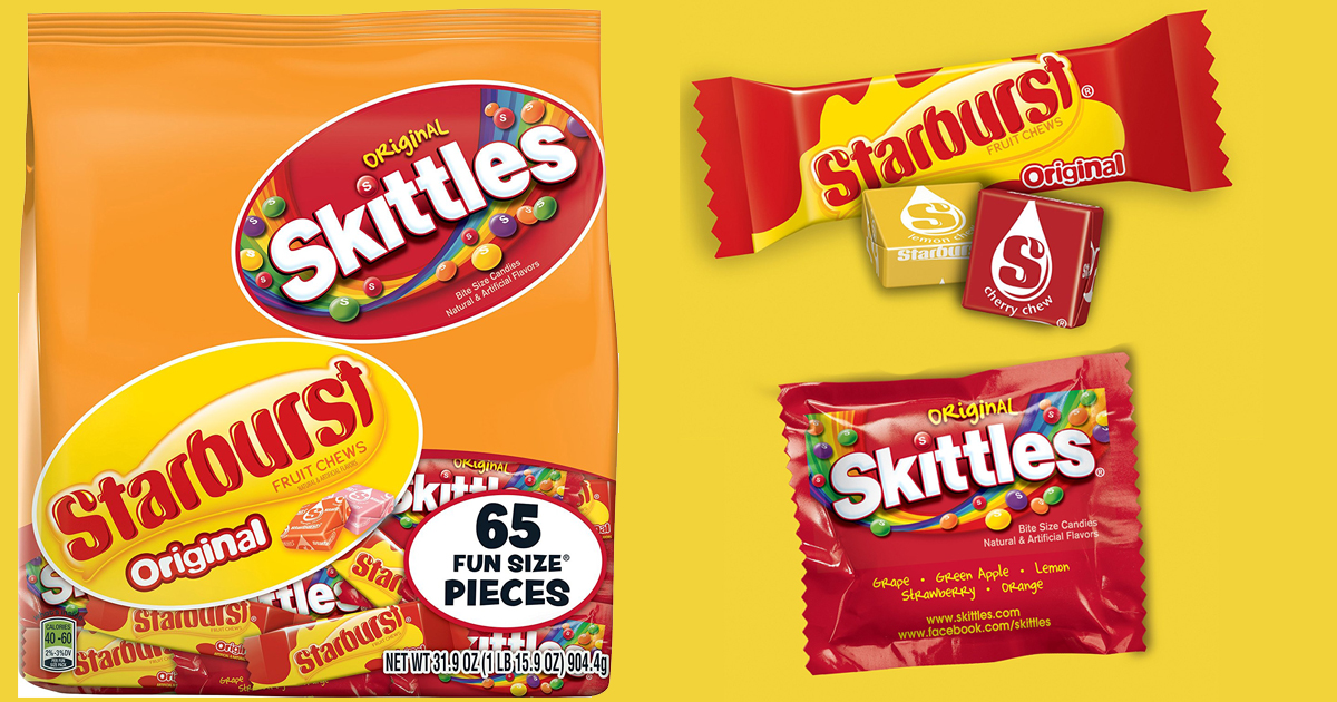 Amazon: Skittles & Starburst 65 Piece Candy Assortment Only $6.12 ...