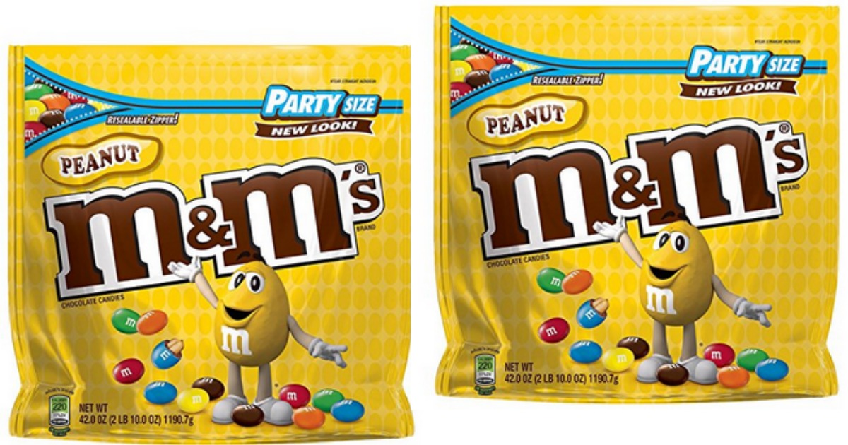 Amazon: TWO M&M'S Peanut Party Size Bags 42-ounce Only $13.60 ($6.80 ...