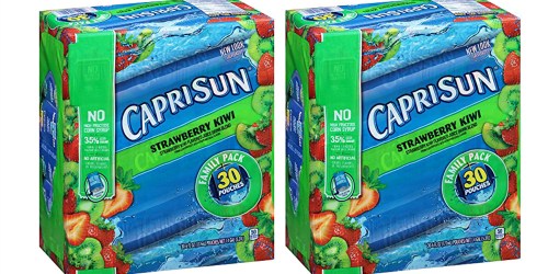 Amazon: Capri Sun 30-Count Box Only $4.67 Shipped (Just 16¢ Each)