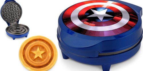 Captain America Shield Waffle Maker Only $12.49 (Regularly $30)