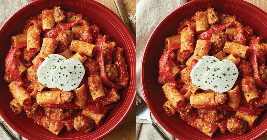 Carrabba's Buy Pasta Rigatoni Campagnolo Entrée & Take One Home Free