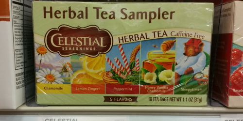 New $1/2 Celestial Seasonings Tea Coupon = As Low As $1.04 Per Box At Target (Regularly $2.44)