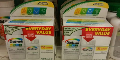 Target: Centrum Vitamins 130 Count Only 49¢ Each After Gift Card (Regularly $6.99) + More