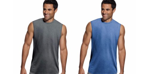Champion Active Performance Muscle Shirt 2-Pack Only $8.99 Shipped