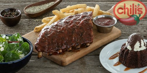 Chili’s Bar & Grill: 3-Course Meal Only $10 (Includes Appetizer, Entree and Dessert)