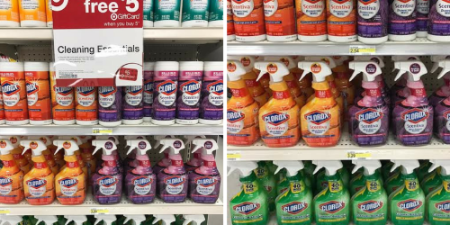 Target: Clorox Wipes, Clean-Up Sprays & More Only 85¢ Each (After Gift Card)