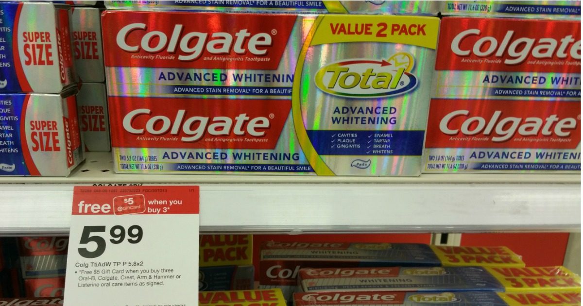 target toothpaste colgate