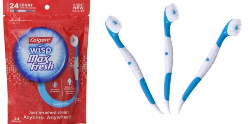 Amazon: Colgate Wisp Mini-Toothbrushes 24-Count Only $2.99 Shipped