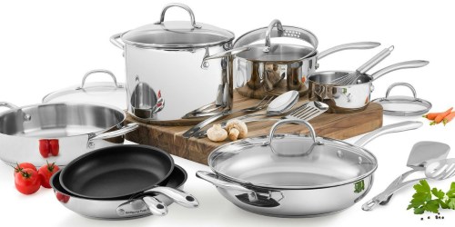 Sam’s Club: Wolfgang Puck 18-Piece Cookware Set Only $99.98 (Best Price)