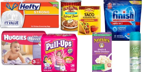 Top Coupons to Print Now (Save on Hefty, Old El Paso, Finish, Huggies & More)