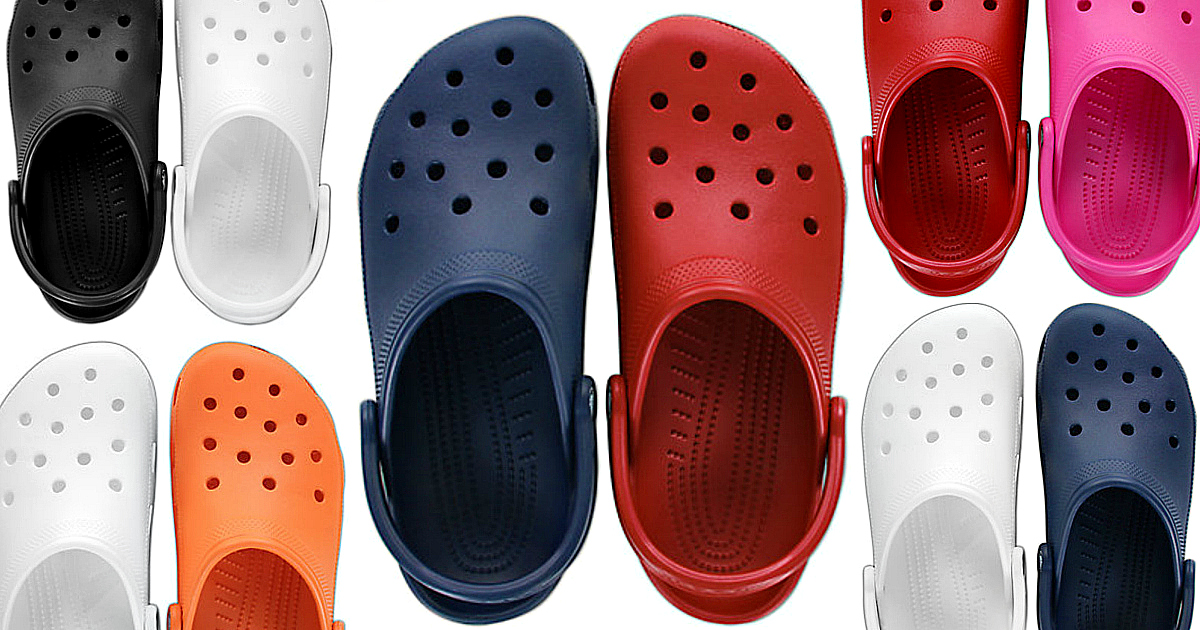 Crocs.com: 50% Off TWO Clearance Styles = Classic Color Combo Clogs $9. ...