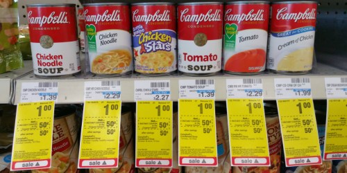 CVS: Campbell’s Condensed Soups 65¢ Each + More